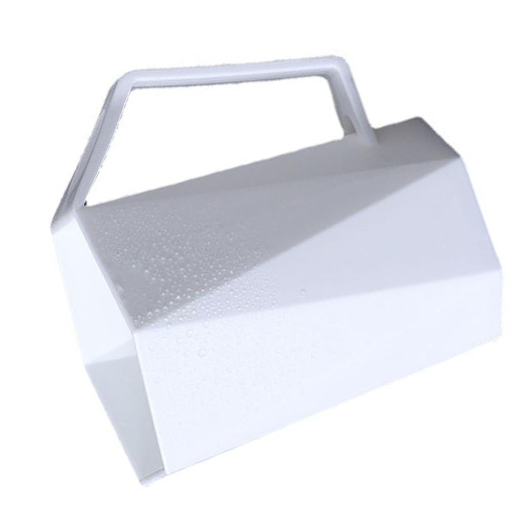 400ml Geometric Toothbrush Cup Portable Simple Plastic Couple Rhombus Mouthwash Cup Drinking Cups for Home Travel