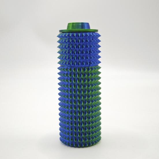 Spiky Grippie Stim Fidget Toy Rotatable Head Stress Relief Teens Adults Pocket 3D Printed Pain Stimming Tool Portable Handheld Bumpy Roller Sensory