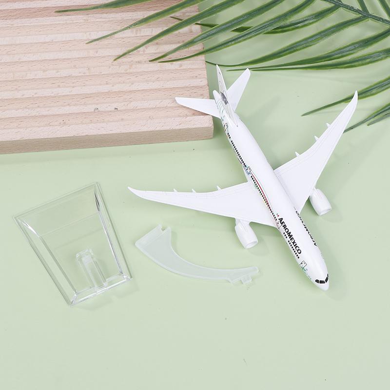 16 cm, Maßstab 1/400, Metalllegierung, mexikanische Air Aeromexico B787 Airlines-Flugzeugmodell, Boeing 787 Airways-Flugzeugmodell, Druckgussflugzeug