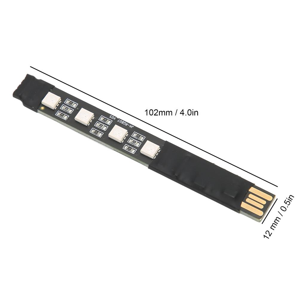 Bandes Lumineuses LED Télécommande Interface 4 broches Pratique Commode Dispositif d'Éclairage à Synchronisation Musicale pour la Maison