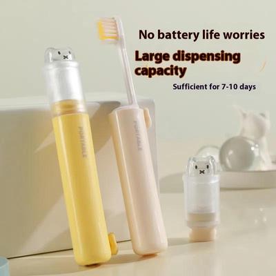 2 w 1 Przenośny Mini Zestaw Podróżny Szczoteczka do Zębów Pasta do Zębów Dorosły Wyjazdowy Kemping Biznesowy Szczoteczka do Zębów Bagaż Podręczny Głębokie Czyszczenie Pielęgnacja Jamy Ustnej
