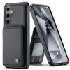 Magnetic Cards Solt Wallet Leather Case for Samsung Galaxy S24 Ultra S23 FE S22 Plus A55 A35 A15 A54 A14 A24 A34 5G Stand Cover