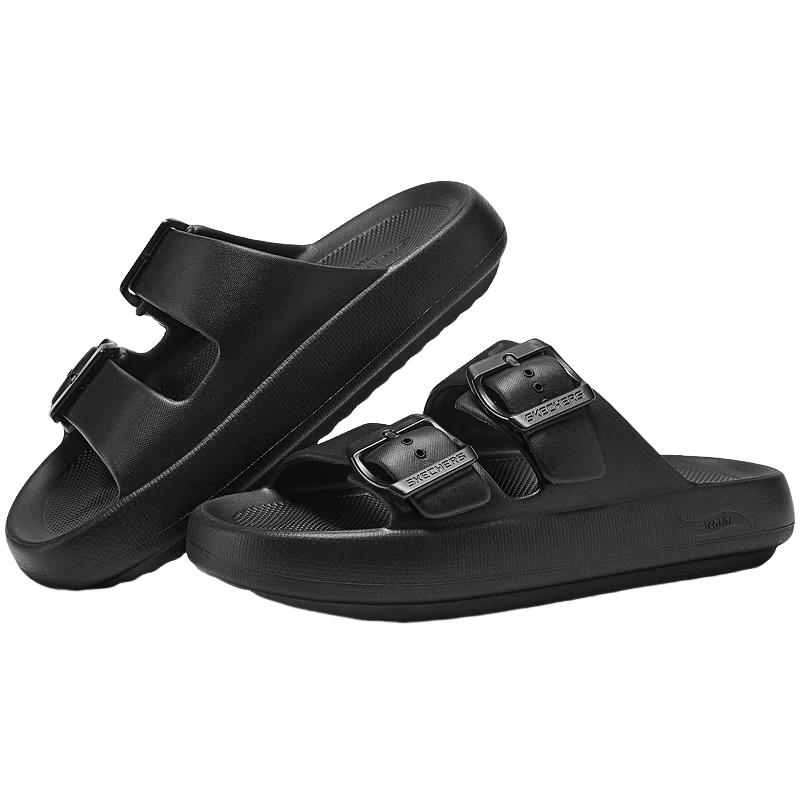 Skechers Women s Cushioned Slip-On Sandals 111645 US 7.5