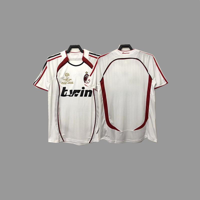 Tricou de fotbal vintage AC Kaka Maldini Ronaldo Ronaldinho tricou tricou de joc antrenament