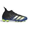adidas PREDATOR Scarpe da Calcio per Bambini Antiscivolo Mid-top Nero Blu Verde Bambini FY0621