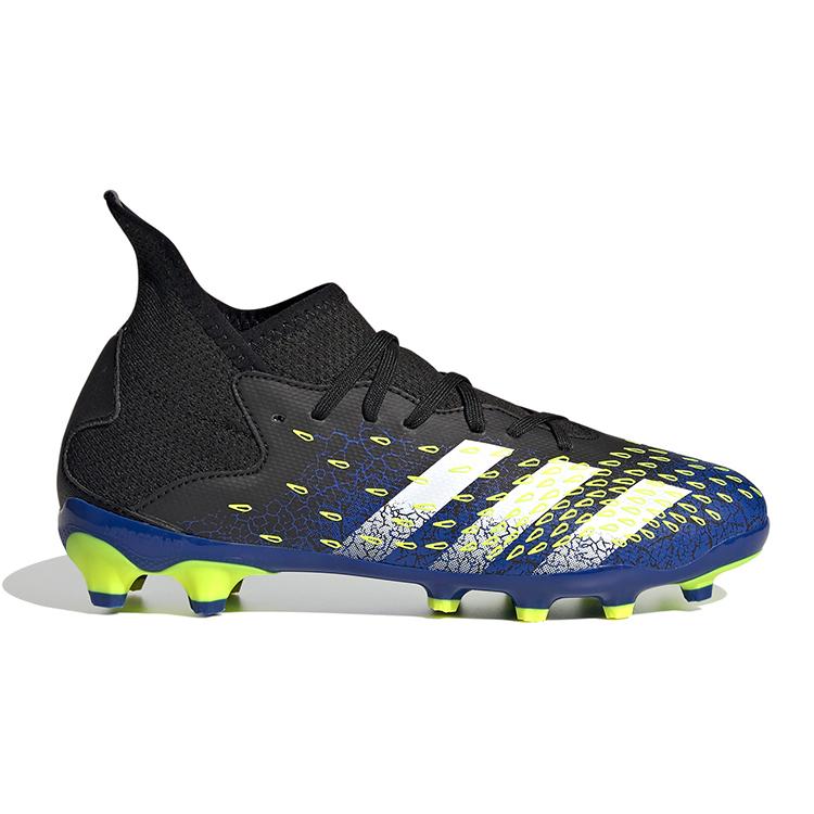 adidas PREDATOR Scarpe da Calcio per Bambini Antiscivolo Mid-top Nero Blu Verde Bambini FY0621