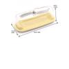 Butter box preservation box rectangular plastic container with knife cutting butter storage box storage and storage box