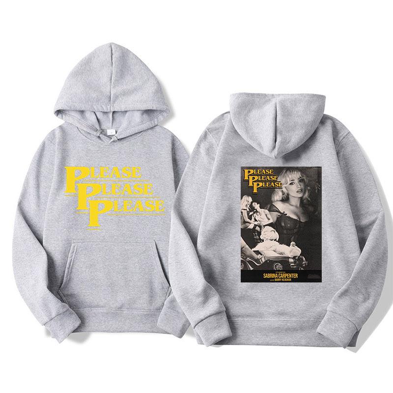 Sabrina Carpenter Hoodie Men Please Please Pleas