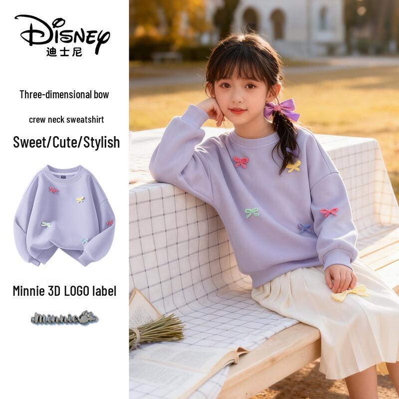 Disney Girls  Butterfly Sister Long-Sleeve Sweatshirt 140