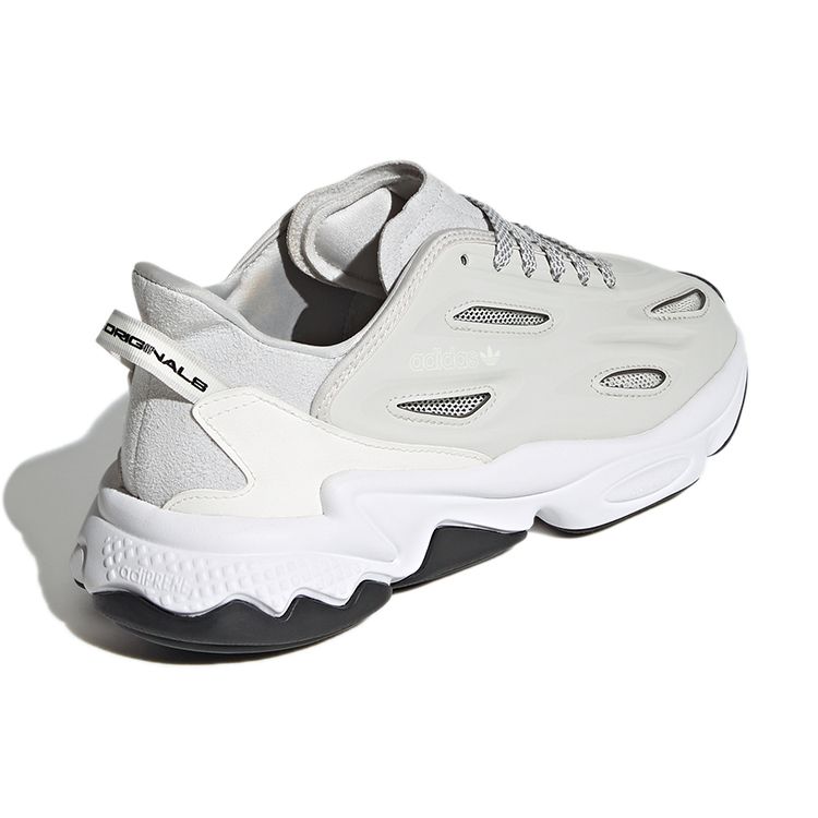 Adidas Originals Ozweego Celox Mesh Leather PU Sports Casual Lightweight Low-Top Lifestyle Shoes Unisex sneakers Gray GY3224