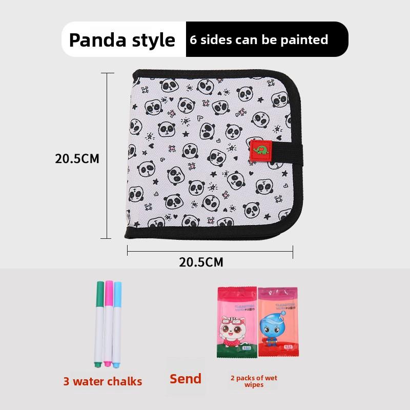 Children's Drawing Board Erasable Painting Book Coloring Water Chalk Cartoon Household Multi-functional Graffiti Drawing Board
