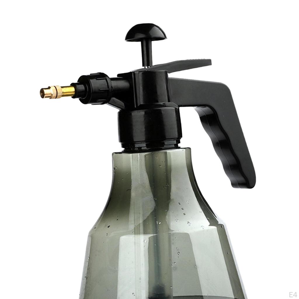 0.5 Gal Garden Water Sprayer Adjustable Brass Nozzle Multi Use Spray Bottle Hand Pressure Pump