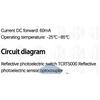 10~100PCS TCRT5000L TCRT5000 Reflective Infrared Optical Sensor Photoelectric Switches Related Items Girls Colourful Disposab