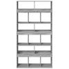 Vidaxl Shelf/Divider, Sonoma Grey Oak, 100X33X187.5 Cm