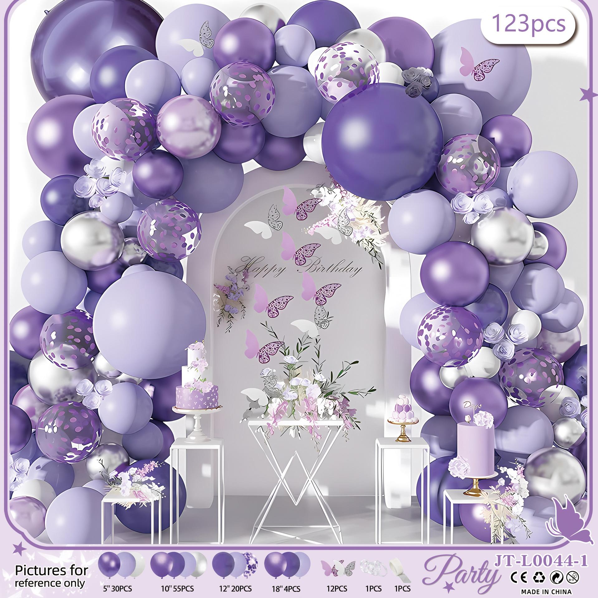 

Opening Arch Balloon Chain Birthday Balloon Arrangement Decoration Party Package Set Premium Scene Supplies Jt-l0044-1balloonchainset[glueandribbon]