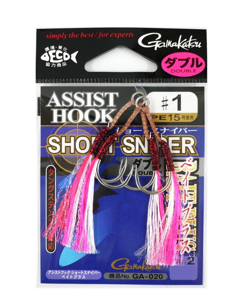 Gamakatsu Assist Short Sniper Bait Plus W GA020#1. small