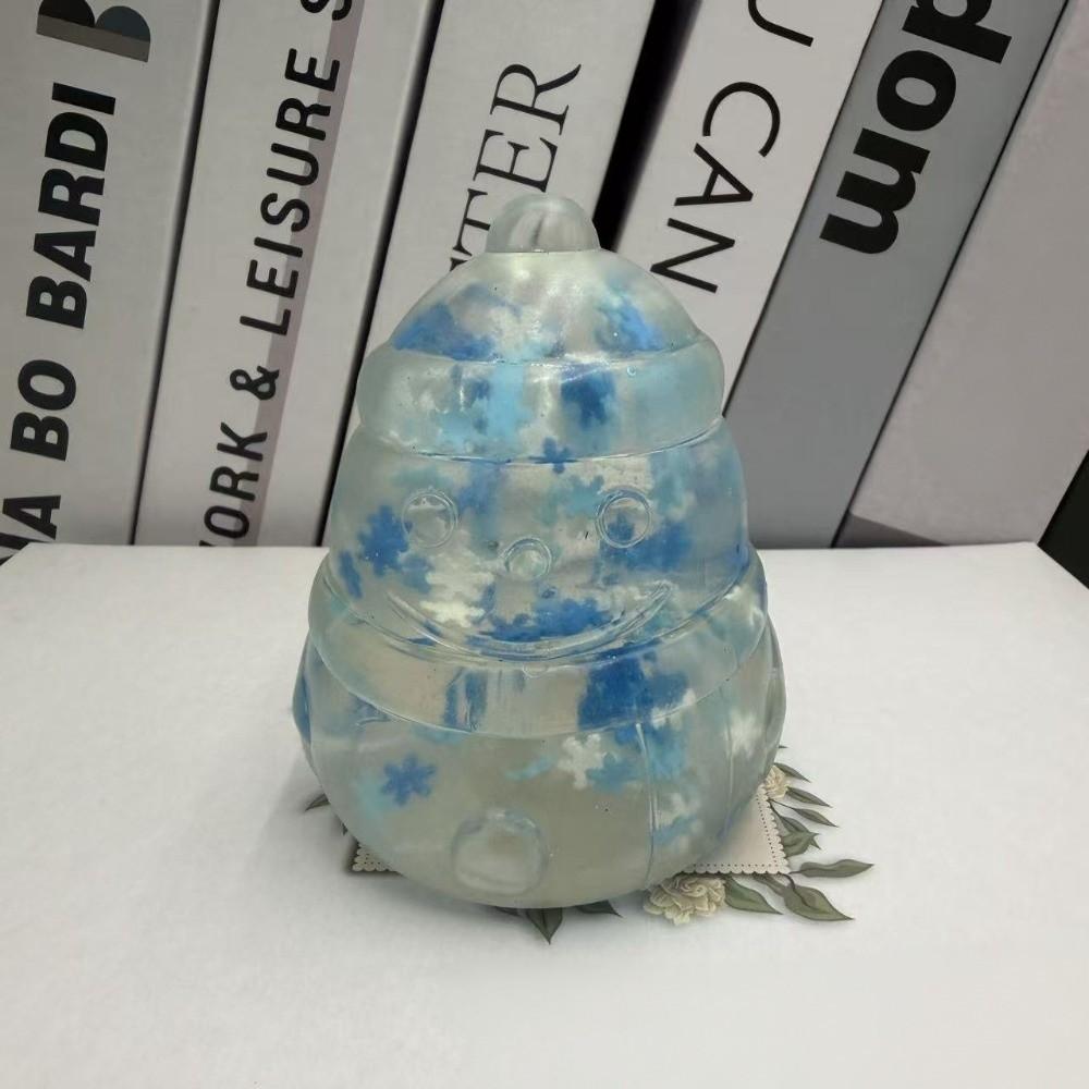 Squeezing Toy Christmas Tree Pinch Santa Claus Snowman Non Rebound Fidget Toy For Adult