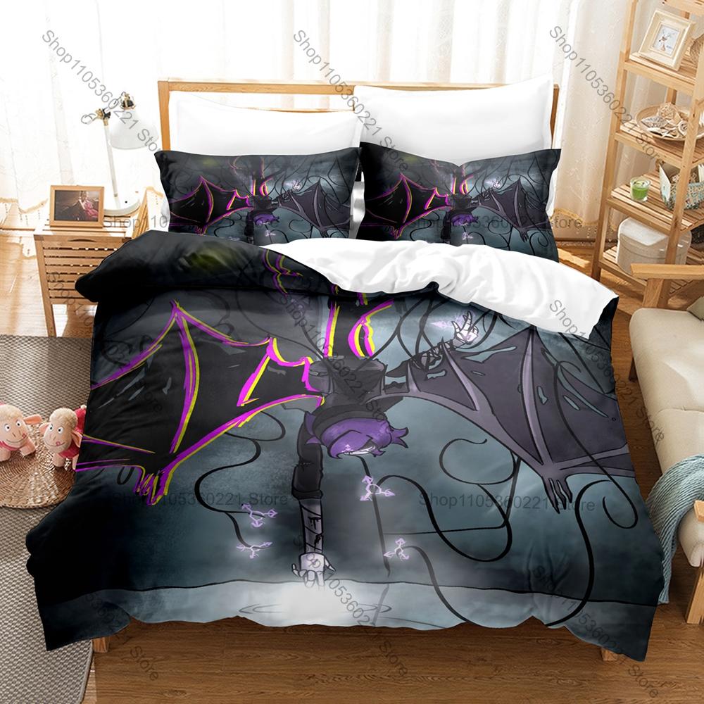 Cool Soft Microfiber Murder Drones Robot Themed 3PCS Bedding 1 Duvet Cover + 2 Pillowcases Envelope Pillow Covers All Season
