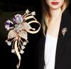 1Pc Brooch for Women Fashion Exquisite Rhinestone Geometry Brooches Pins Jewelry Accessories Gifts
