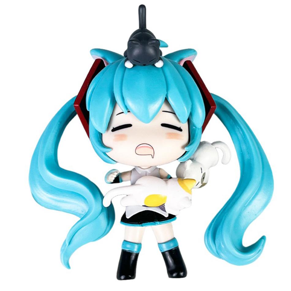 MIKU Hatsune Miku Handmade Sleeping Qiyin Siye Grass Fairy Qiyin Cute Decoration Animation Fashion Play Gift anime Beauty Girl