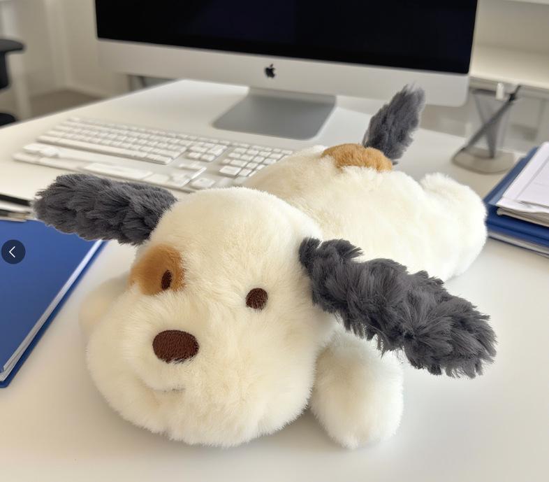 Entzückende faule liegende Elefanten-Plüschpuppe: Niedlicher Cartoon für Kinder, Perfektes Weihnachtsgeschenk