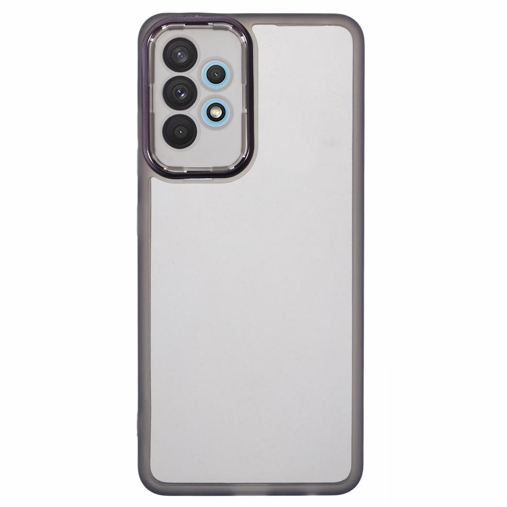 DKSM Series For Samsung Galaxy M32 5G/A32 5G Case Electroplated Camera Frame TPU Phone Cover