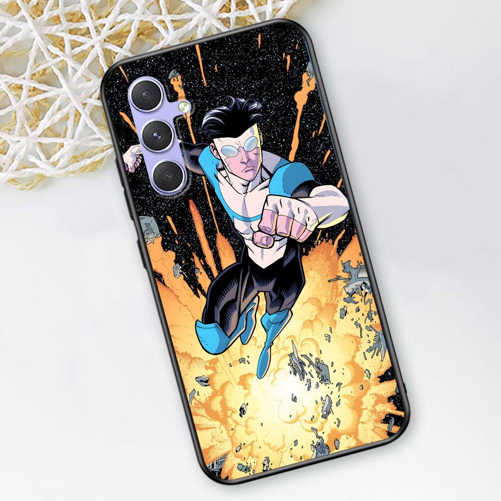 Invincible Comic Case for Samsung Galaxy A51 A53 A54 A31 A52 A12 A13 A21s A22 A32 A11 A22 A33 A41 A52s A73 A14 TPU Phone Cover