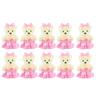 10pcs/set Foam Bear Mini Bear Flower Bouquet Plush Doll Cartoon Bouquet Doll  Girlfriends