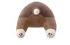 LIV HEART Premium Sleepy Animals Body Vicky the Medium Size Inches In Fluffy and Squishy Plush Body Gift Item Pillow, Beagle, (Approx. 21.2 (53 Cm)
