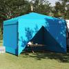 Pop Up Gazebo Tent Blue 290 X 290 X 251 Cm Fabric
