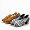 Latin Dance Shoes Women Jazz Ballroom Dancing Training  Adult Woman Practice Tango Shoe Female 5cm Heel Sneaker Size