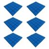 6PCS Acoustic Foam Panel  Stop Absorption Sponge Studio KTV Soundproof