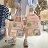 Fresh And Sweet, High-Value Dopamine Transparent Pain Bag Backpack For Women, Japanese High-Value Junior High School Students Backpack For Women