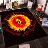 Eye of Sauron Design Rug Non-slip Rug Suitable for Living Room and Bedroom Sofas.