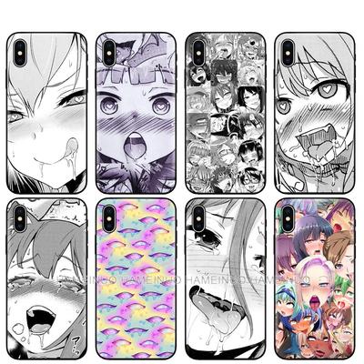 Black Tpu Case for Iphone 5 5s Se 6 6s 7 8 Plus X 10 Silicon Cover for Iphone XR XS 11 Pro MAX Case Funny Anime Japan