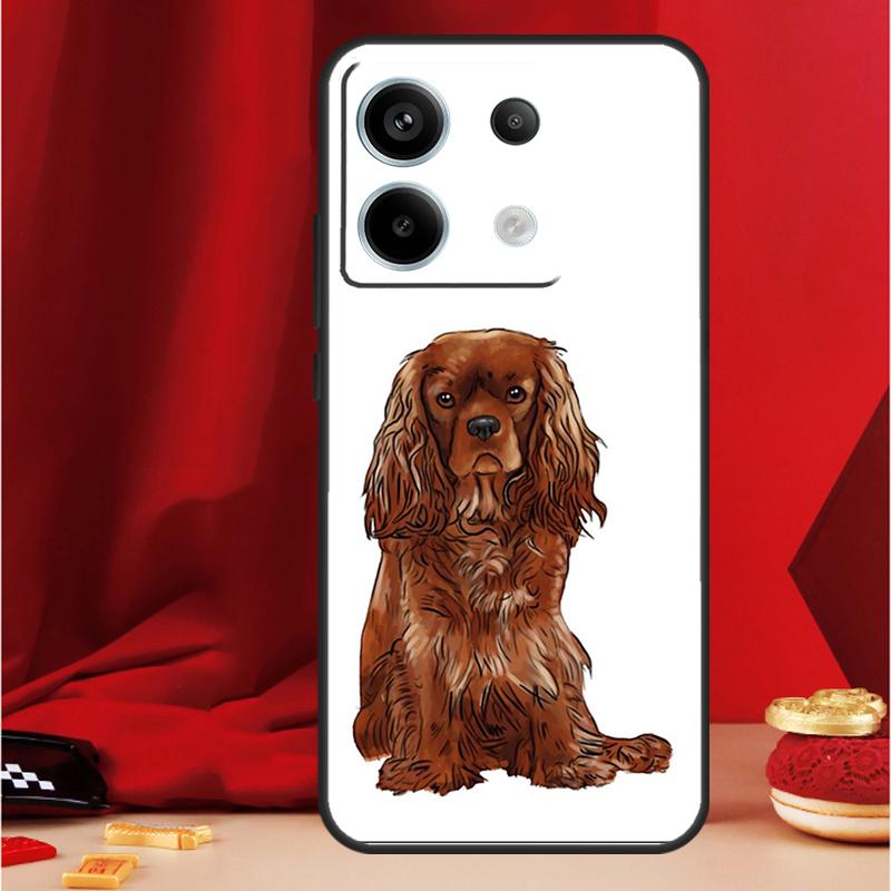 Cavalier King Charles Spaniel Case For Xiaomi Redmi Note 13 Pro 12 11 9 10 Pro 12S 11S 10S 9S Redmi 12 10C 12C 13C Cover