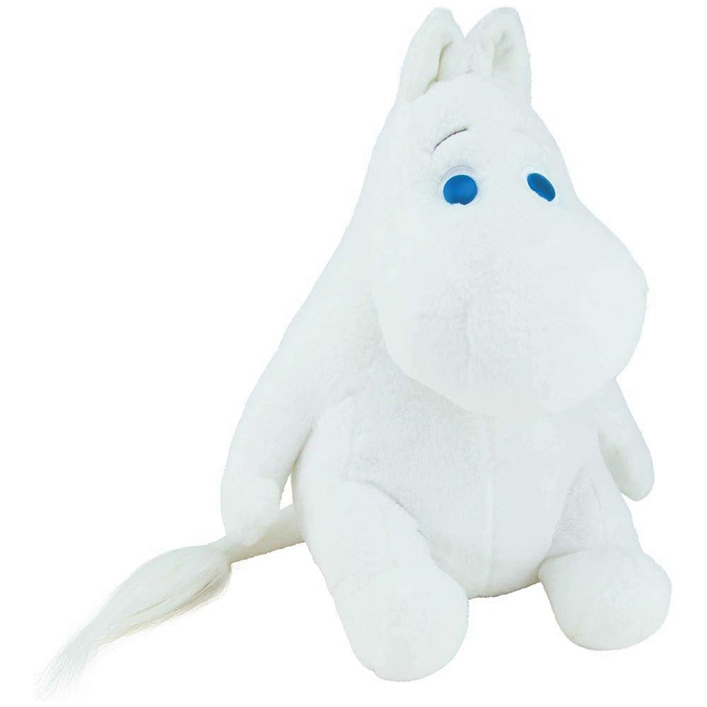 Sekiguchi Moomin Marshmallow Plush Toy, Moomin, Medium