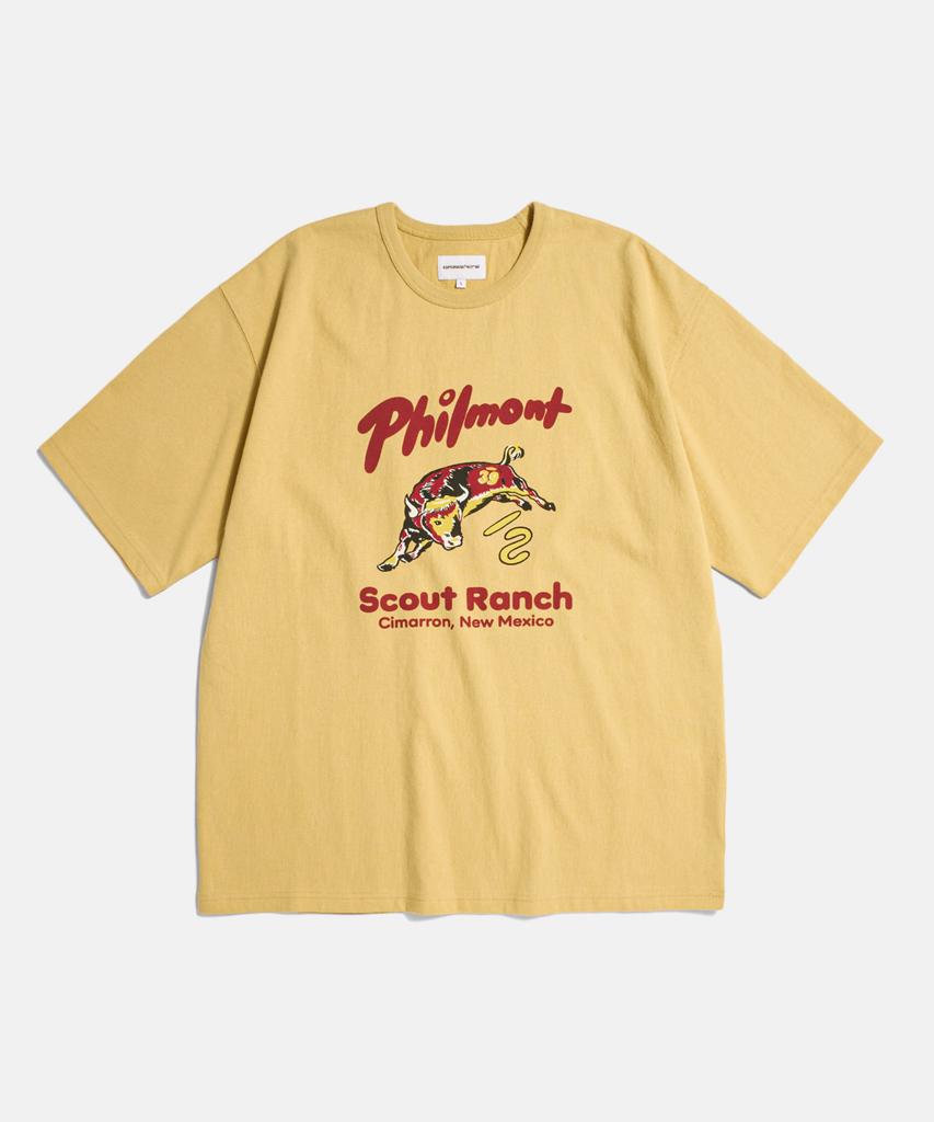ESPIONAGE Philmont Sr Heavyweight Tee Vintage Yellow