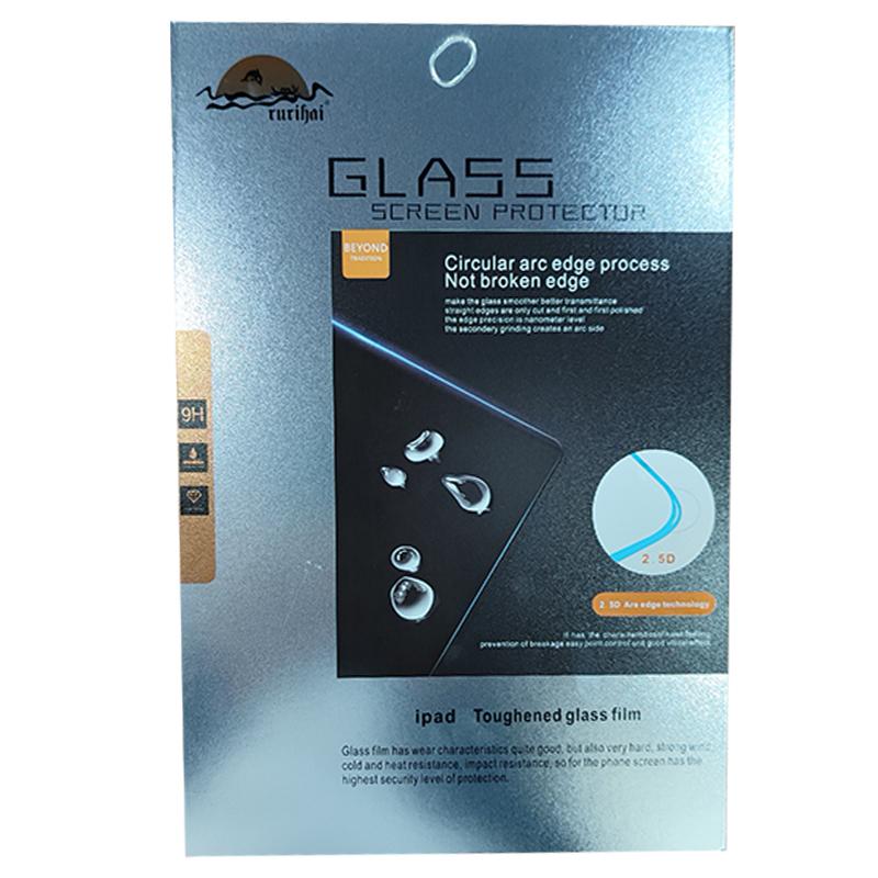 RURIHAI Screen Protector for Amazon Echo Show 5 (1st Gen)/(2nd Gen) 2.5D Straight Edge 0.18mm High Aluminium-silicon Glass Film