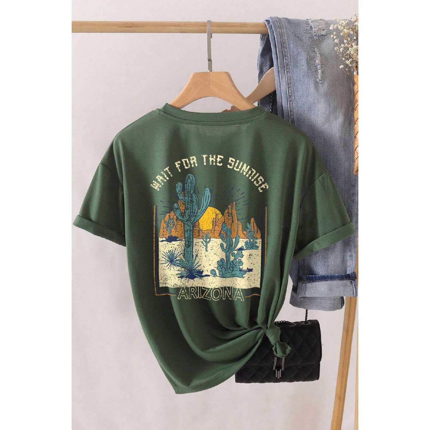 

Футболка оверсайз с принтом унисекс «Аризона»