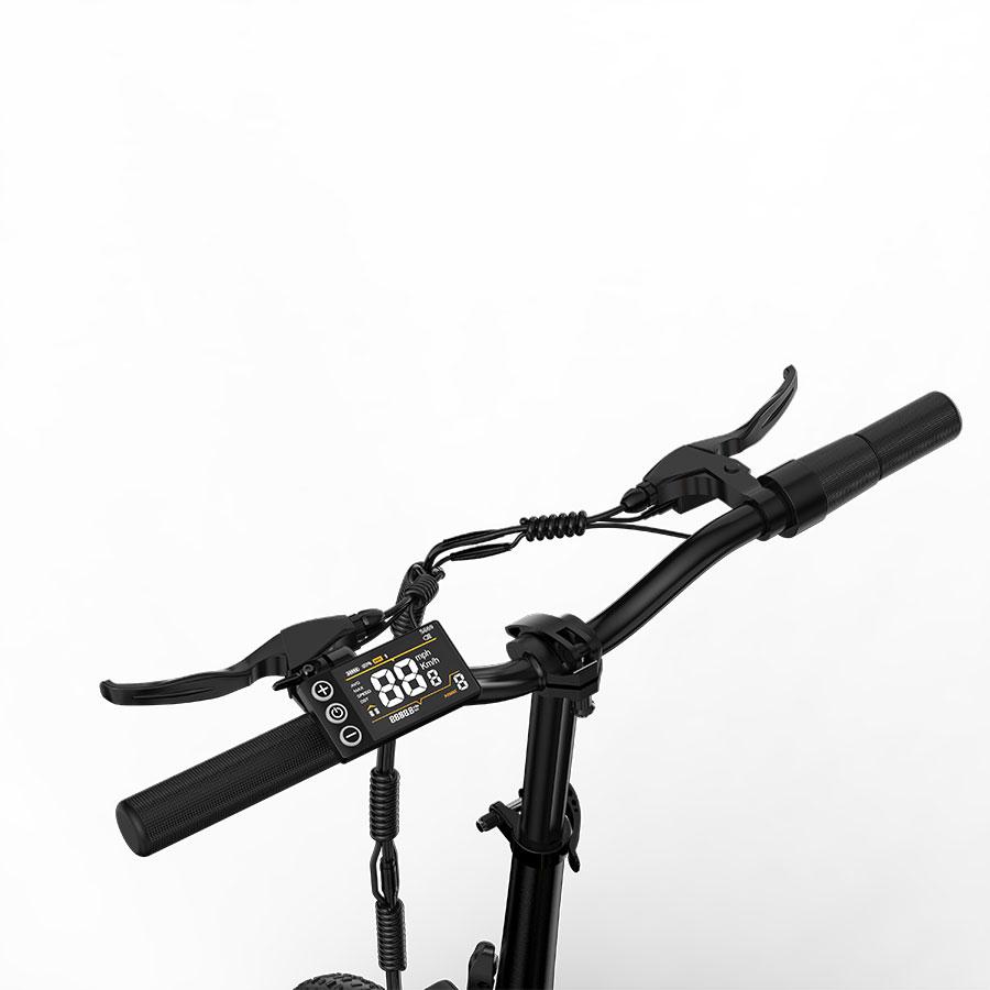Folding City Electric Bike KOOLUX X10 Adult Commuting Electric Bicycle 36V13Ah Battery 16 Inch Tires 50-65KM Range 350W 120KG Load E-Bike