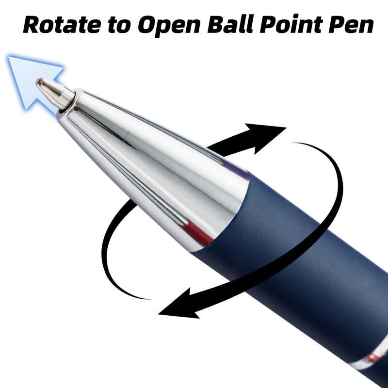 Hdoorlink Universal 2 In 1 Metal Stylus Pens with Ballpoint Pens for iPhone Android Touch Screen Pen for All Capacitive Screen