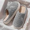 New Thick-soled Cotton Shoes for Women, Indoor Thick-soled Warm and Anti-slip Slippers