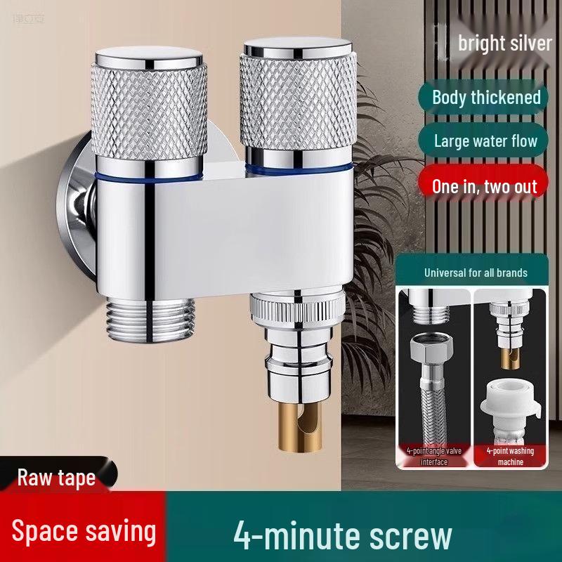 OEING Stainless Steel Bidet Sprayer with 3-Way Hot Water Valve