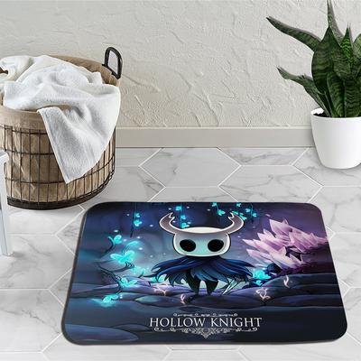 Koberček Hollow Knight Kreslený Koberček Protišmyková Podložka Rohožka Pred Dvere Fotografické Rekvizity Kuchynská Podložka Koberec do Obývacej Izby Darček k Narodeninám