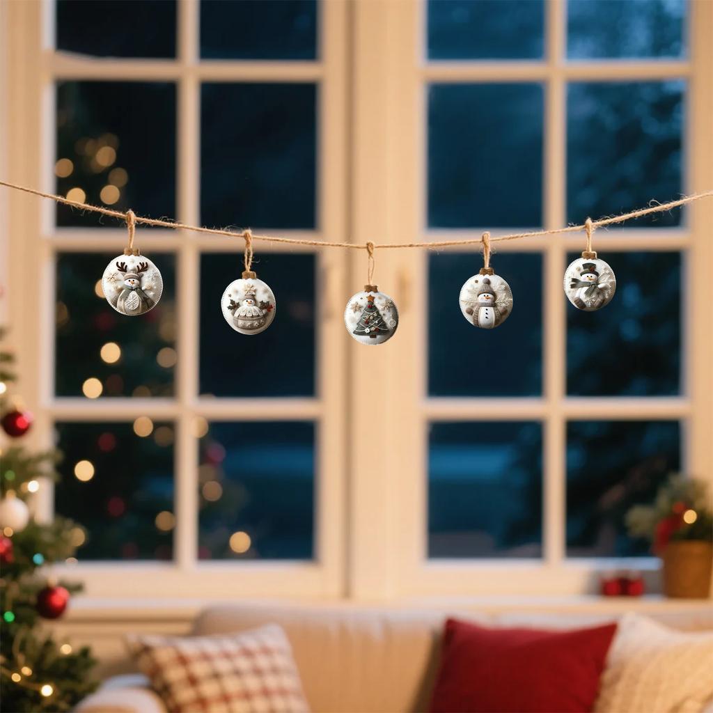 DIY Christmas Decorative Embroidery Set