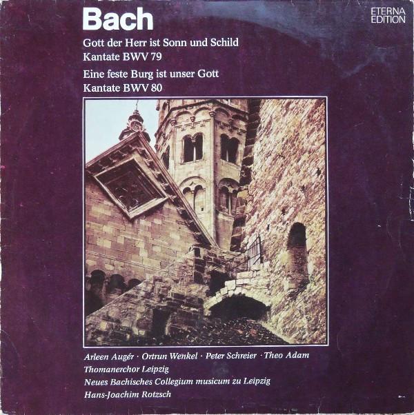 

LP Record BACH - Gott Der Herr Ist Sonn Und Schild K 827640 ETERNA 1983 German Dem Classical Used