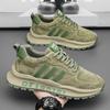 Podzimní nová retro třípruhová odolná proti opotřebení barevně sladěná sportovní a volnočasová obuv s měkkou podrážkou Forrest Gump