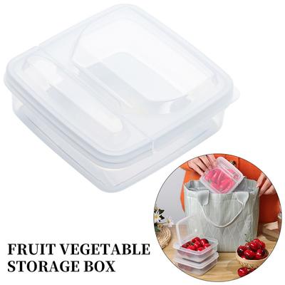 Organizer Case Fruit Vegetable Storage Box Fridge Butter Container Cheese Slice Storage Box