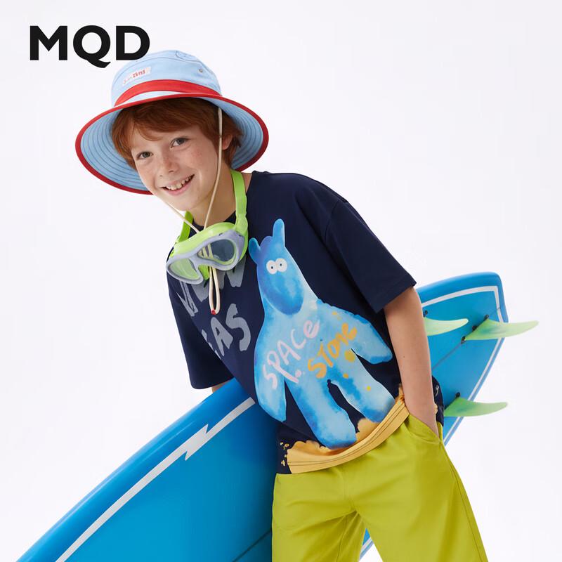 MQD Boys  Watercolor Graphic Short-Sleeve T-Shirt 130cm